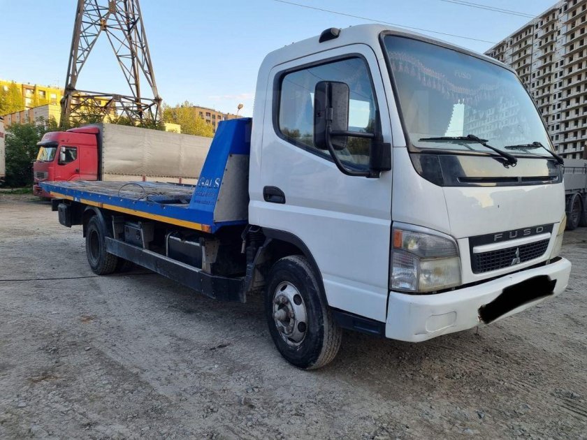 Эвакуатор со сдвижной платформой