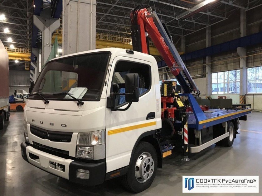 Mitsubishi Fuso Canter эвакуатор