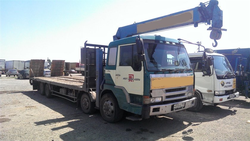 Мицубиси Фусо манипулятор