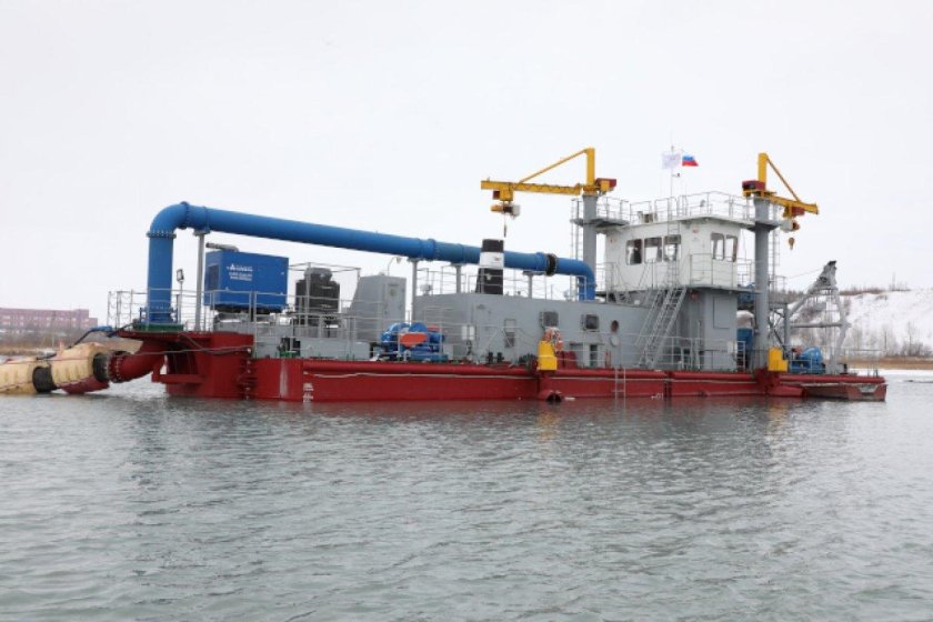 Землесосный земснаряд