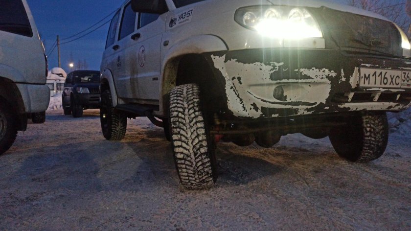 Кастор платы на УАЗ Патриот