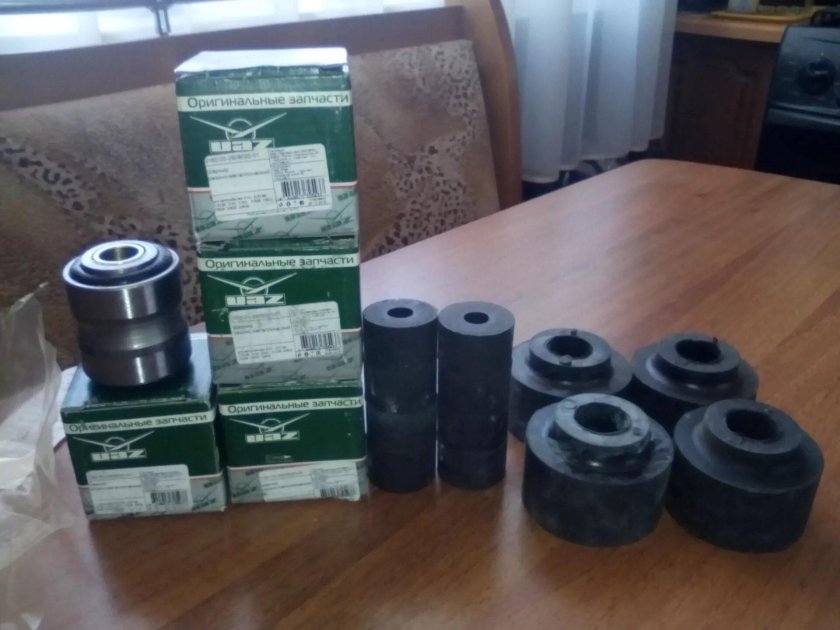 Комплект сайлентблоков УАЗ Патриот