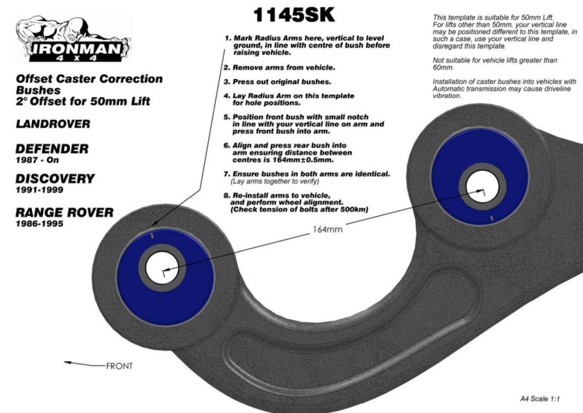 Кастор кит на ТЛК 80