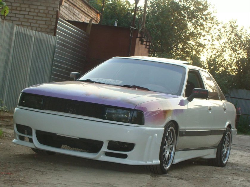 Ауди 80 в обвесе