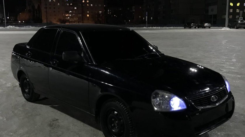 Лада Приора 2 седан черная
