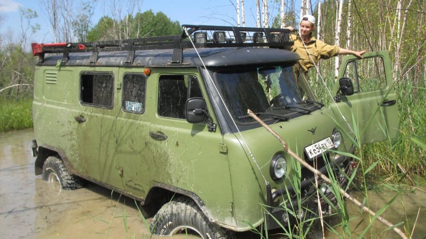 Веткоотбойники на УАЗ Буханка