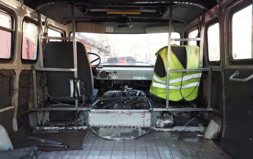 УАЗ 390995 салон