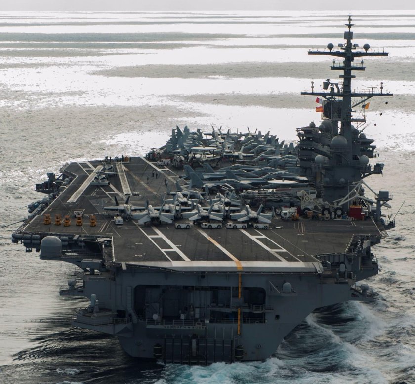 USS George h. w. Bush CVN-77