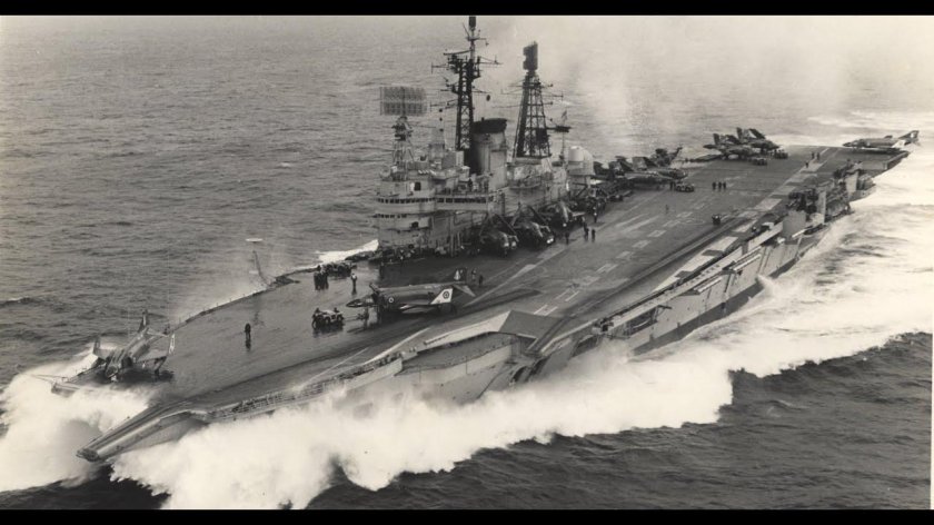 Авианосец АРК Ройал 1955