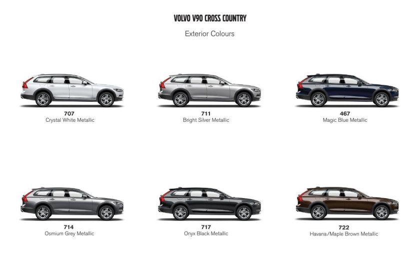 Вольво в90 габариты