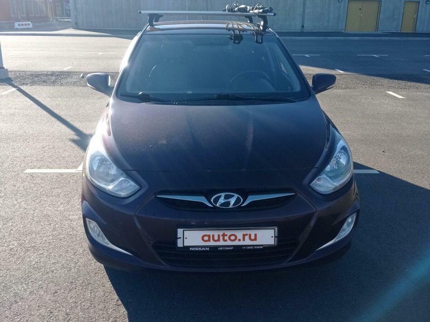 Хендай фиолетовый