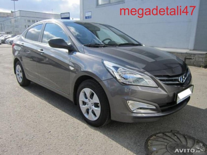 Hyundai Solaris 2011 серый SAE