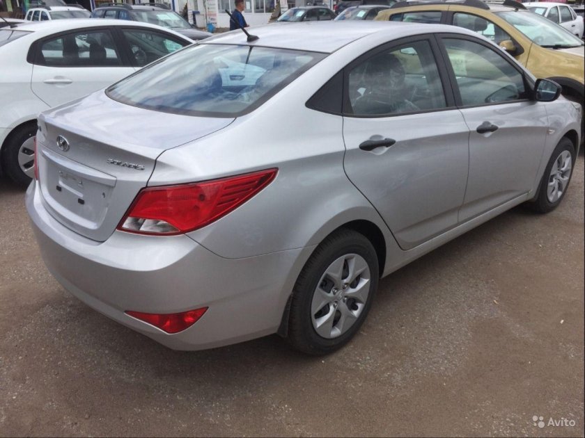 Хендай Солярис sleek Silver