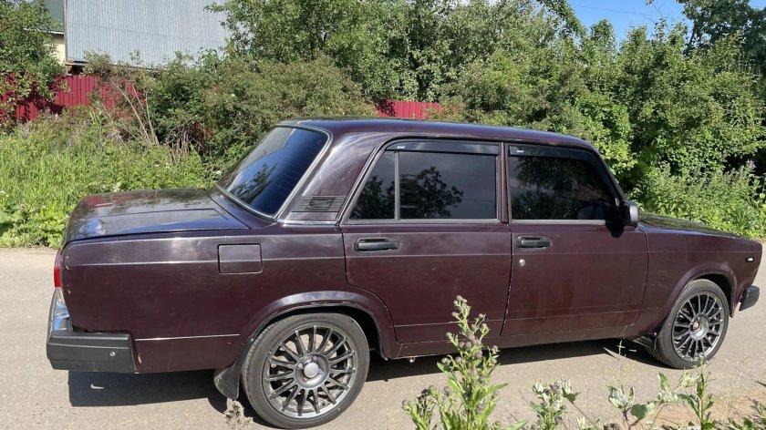 Ваз 2107 на дисках r17