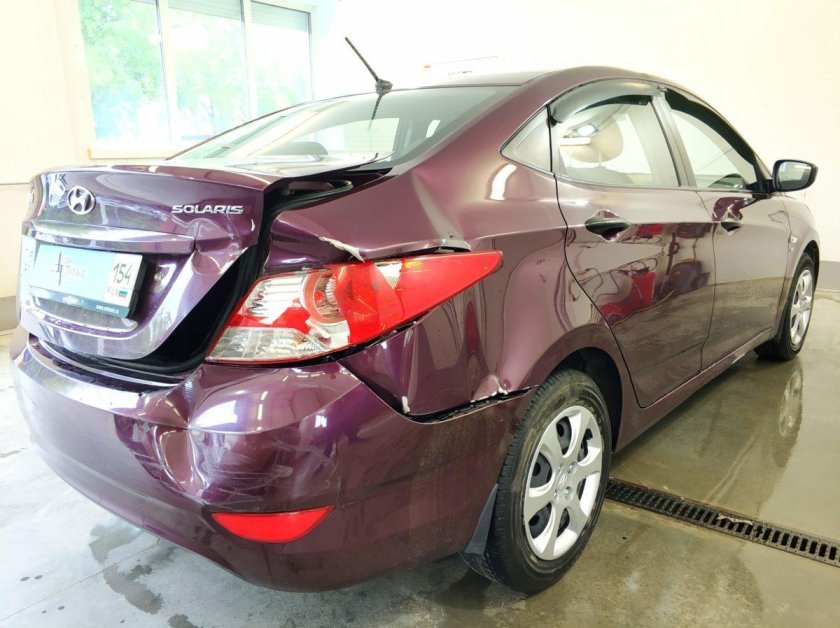 Solaris Hyundai кузов каркас