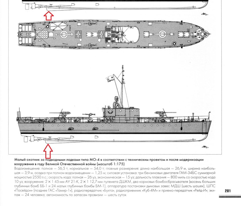 Катер МО-4 малый охотник