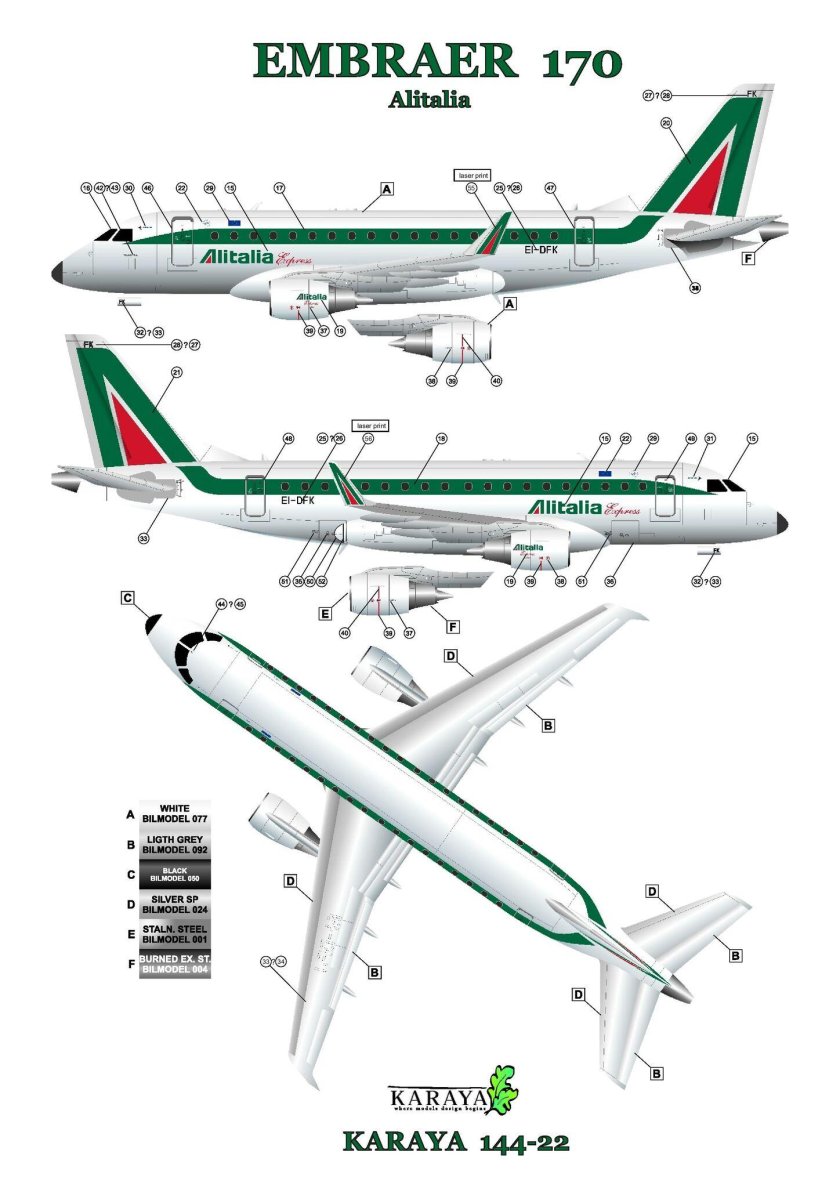 Модели самолета