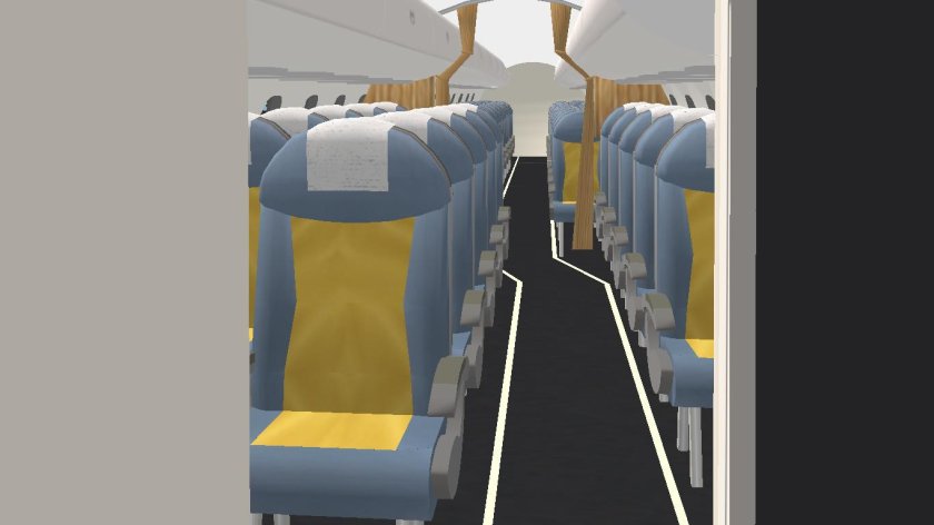 Эмбраер 170 салон