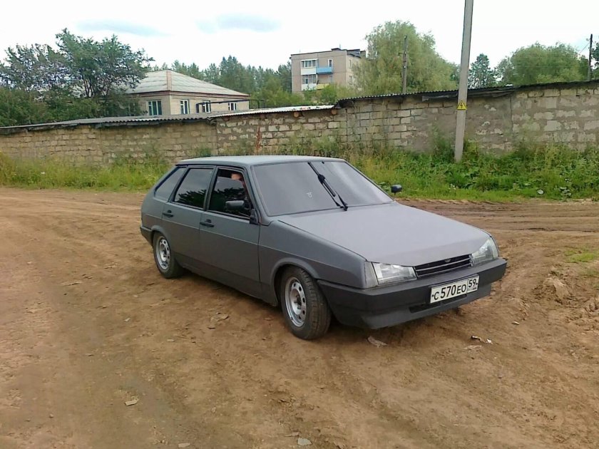 ВАЗ 2109 серебристый Раптор
