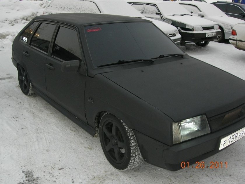 ВАЗ 2109 черный Раптор