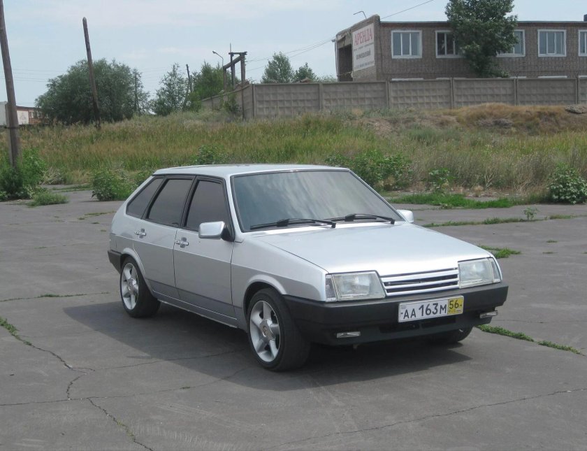 Ваз 2109 серебристая