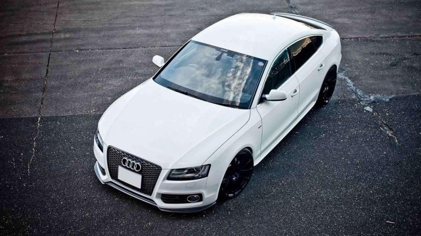 Ауди а5 с черной крышей