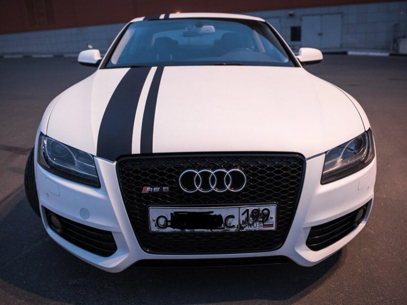 Ауди а5 белая