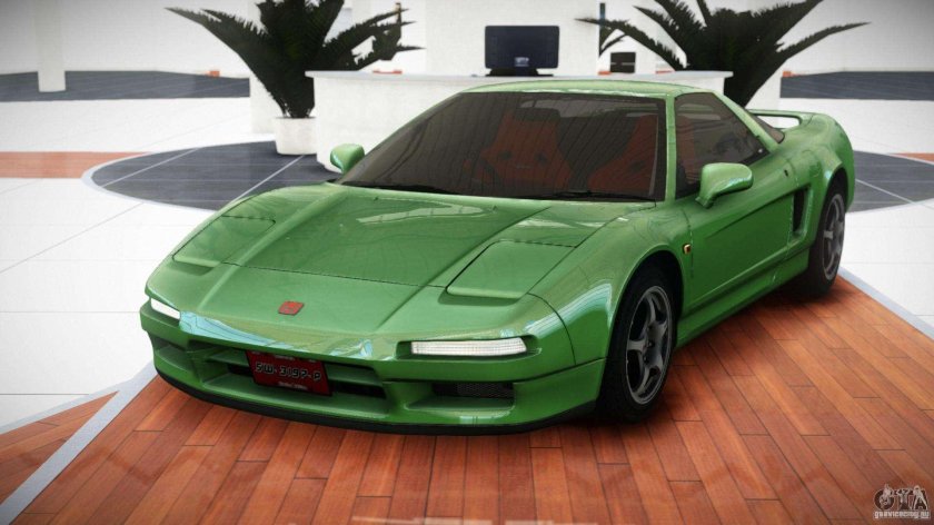 Honda NSX из бумаги