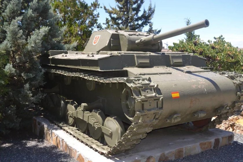 Испанский танк Вердеха 1
