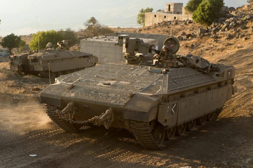 БТР намер Израиль