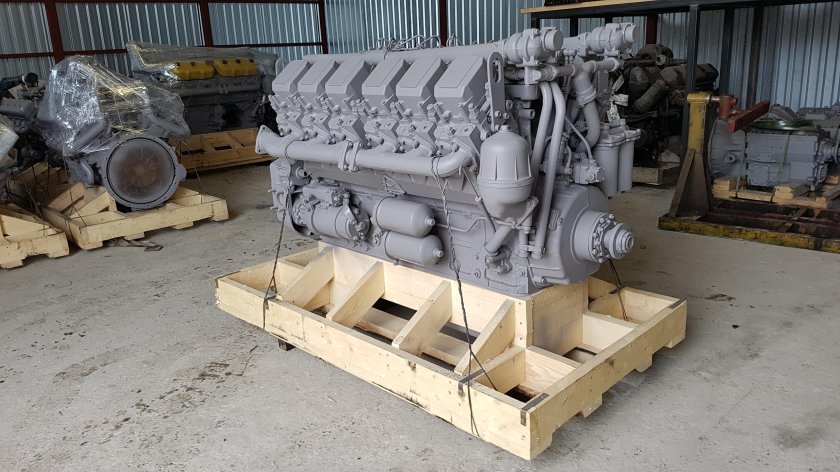 Двигатель ЯМЗ 75 11 С раздельными головками