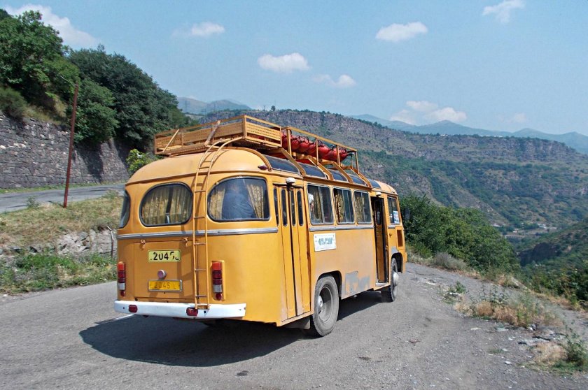 ПАЗ 672 В Армении