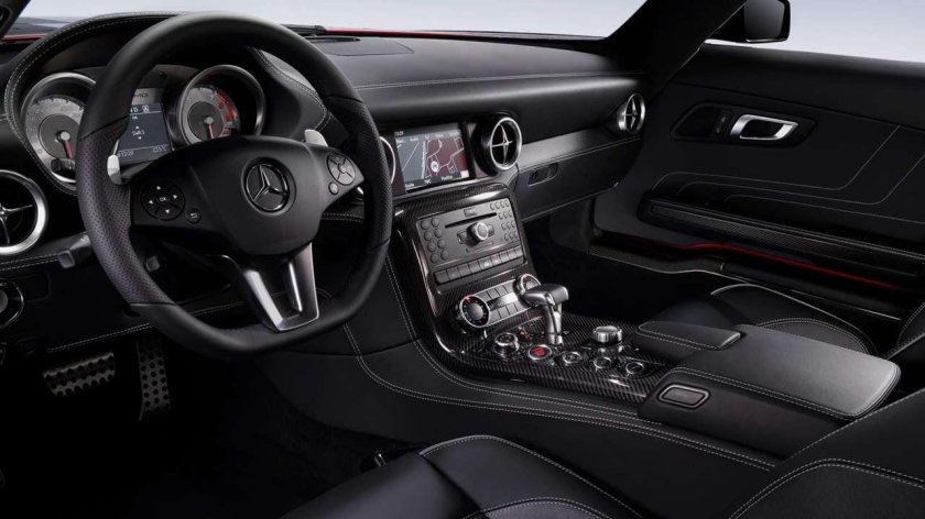Mercedes benz sls amg interior