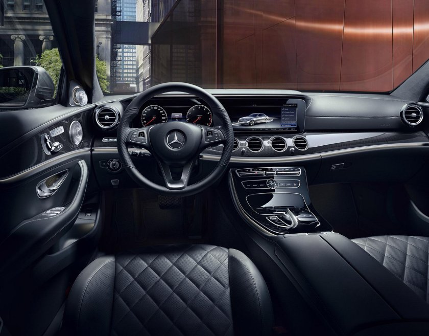 Mercedes 213 салон