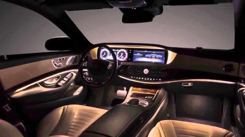 Mercedes w222 салон