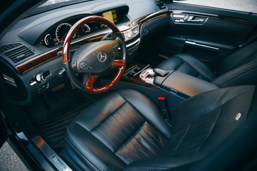 Мерседес s221 салон