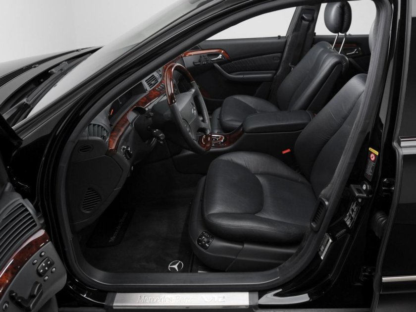 Мерседес w220 салон