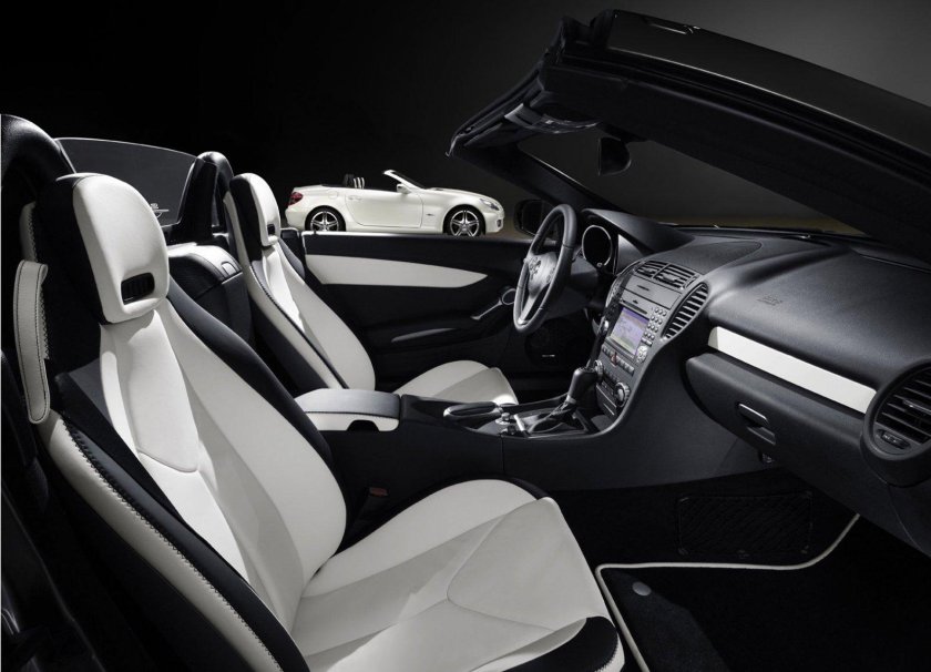 Мерседес СЛК салон