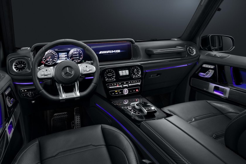 Mercedes Benz g63 AMG 2020 салон