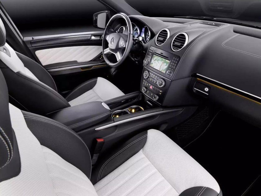 Мерседес Бенц gl 164 салон