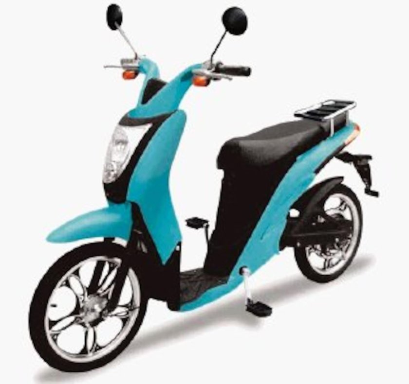 Электромопед с педалями