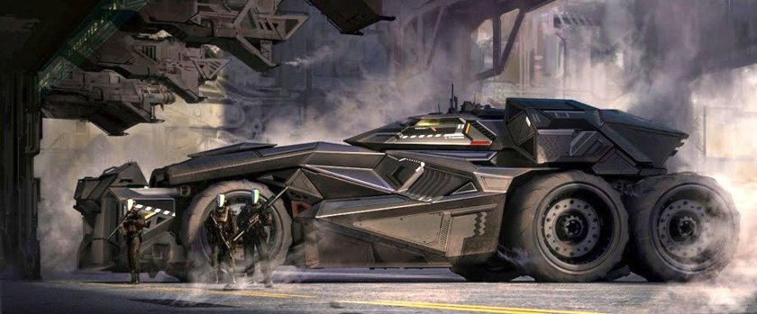 Бронемашина будущего концепт