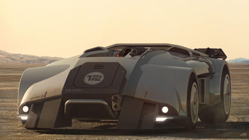 Концепт Cyberpunk car