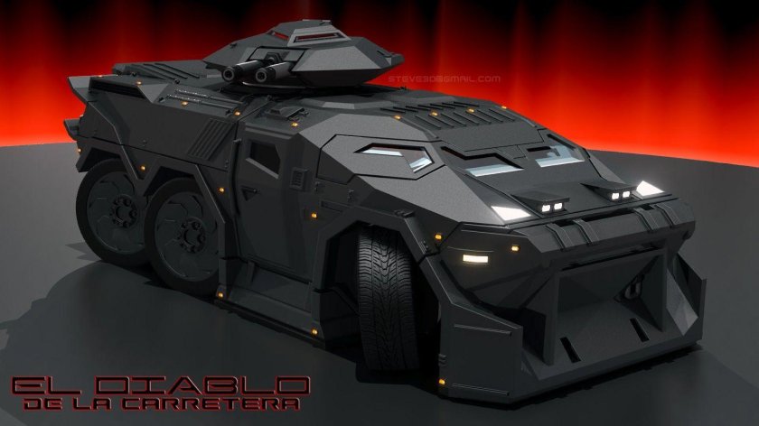 Sci-Fi APC 6x6