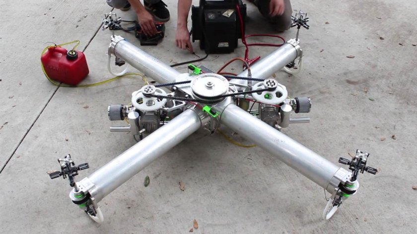 ФПВ дрон самодельный