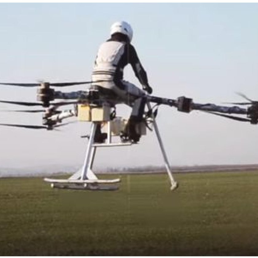 Квадрокоптер для человека