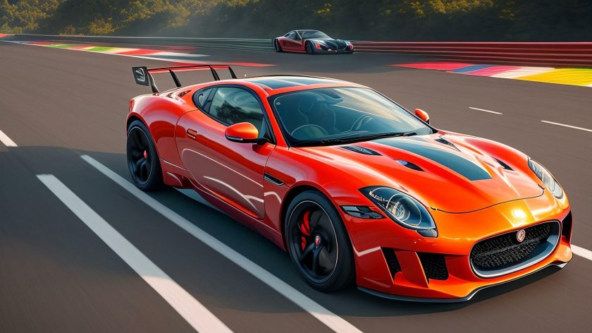 Машина мчится