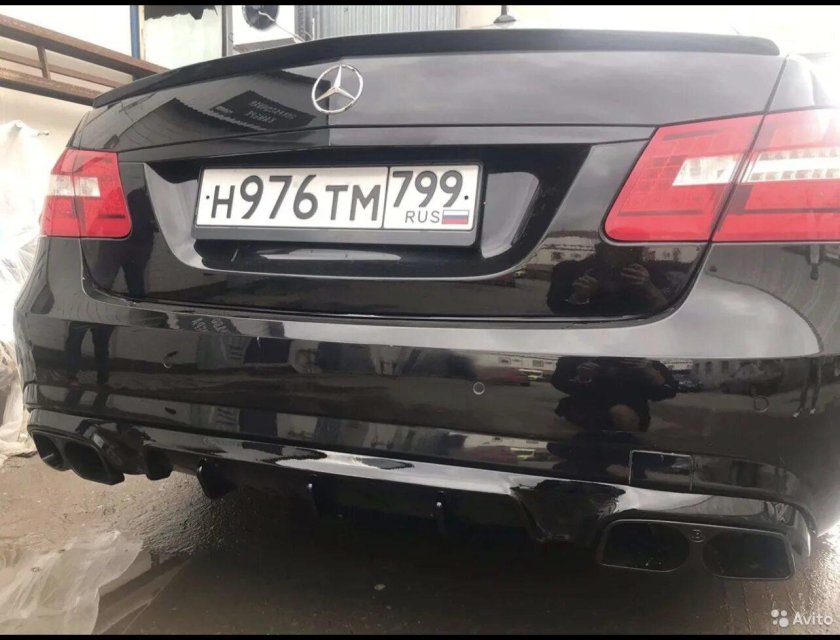 W212 диффузор Brabus