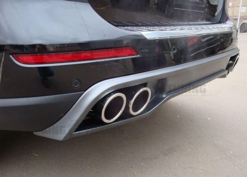 Диффузор бампера мл 166