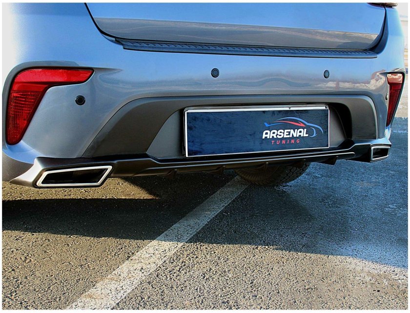 Диффузор Киа Рио 4